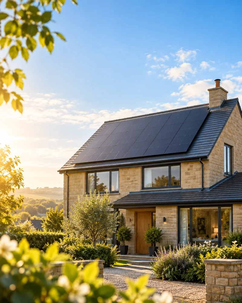 Solar energy advertising concept for SUNROOM ENERGY